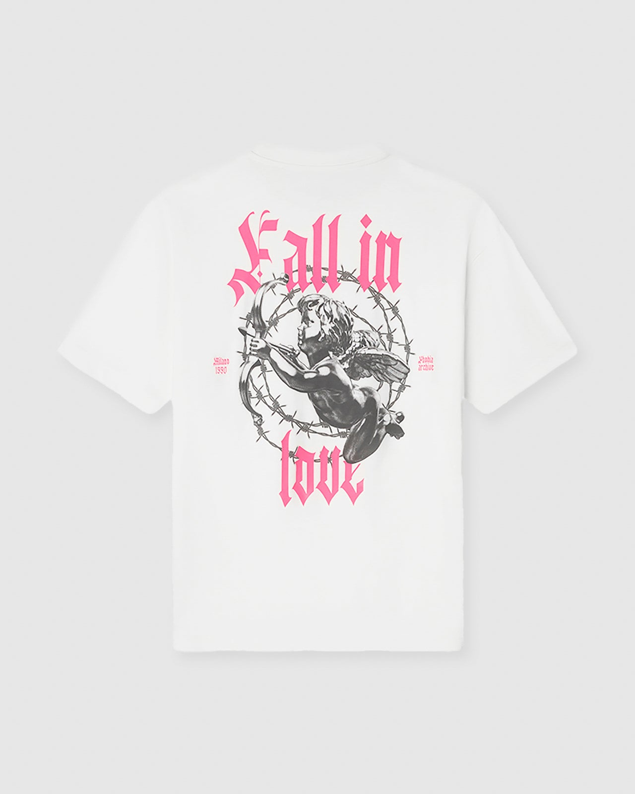 [THE MUSEUM VISITOR]★PUTTI PRINTED CROP T-SHIRTS PUTTI PRINTED CROP T-SHIRTS (BLACK) : THE MUSEUM VISITOR