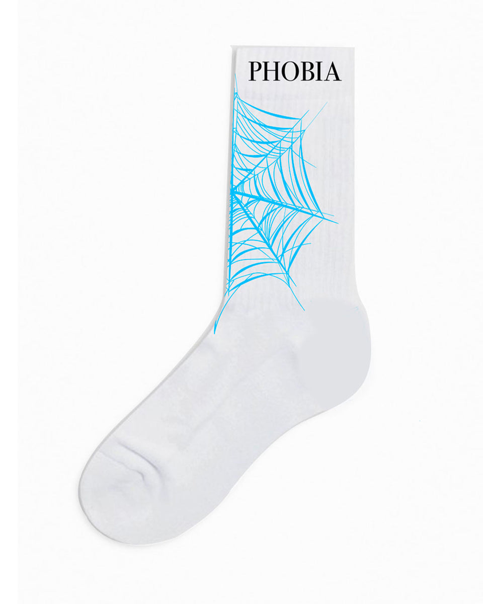 Light blue cobweb socks Phobia Archive Phobia Archive VOS