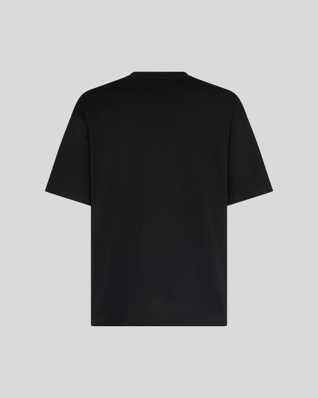 BLACK T-SHIRT WITH LIGHTNING GREY PRINT – Phobia Archive